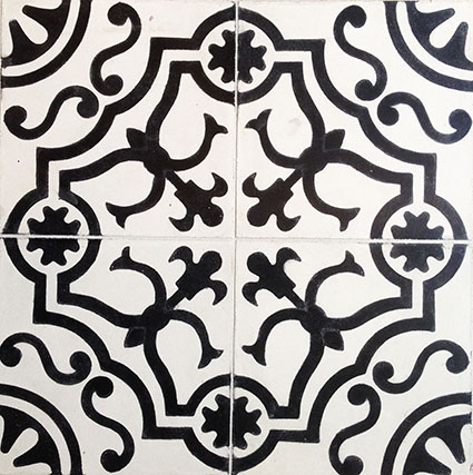 Marina B&W Encaustic Cement Tiles 20cm*20cm*1.5cm